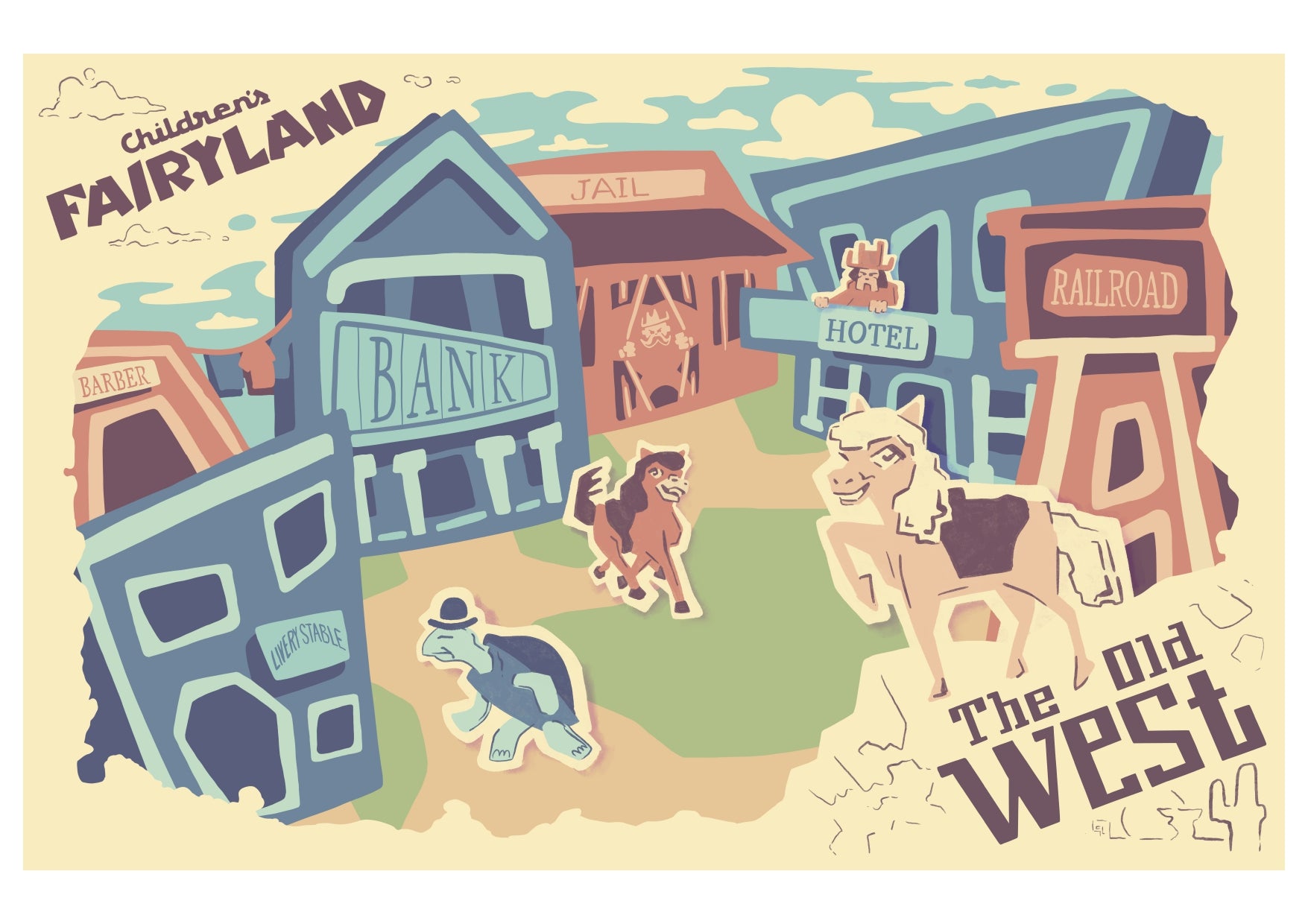 Old West Poster