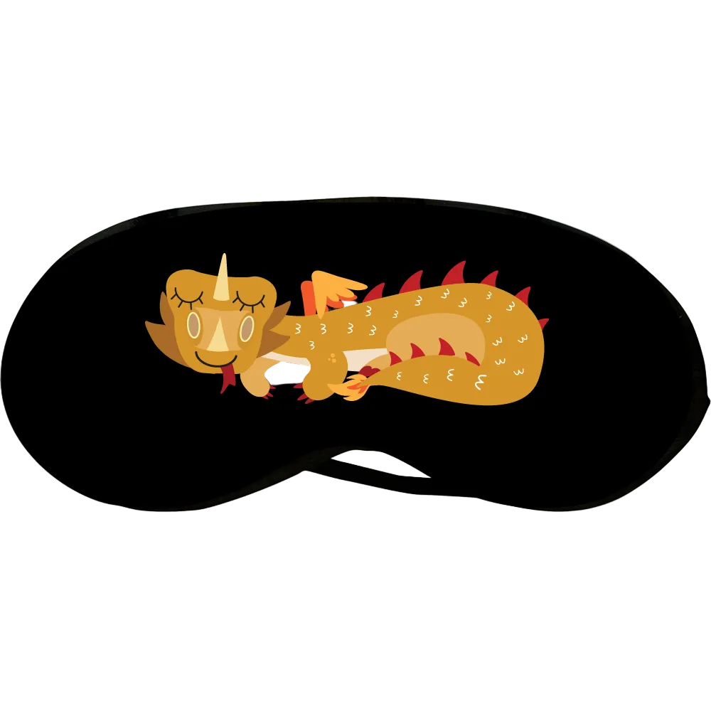 Happy Dragon Sleep Mask