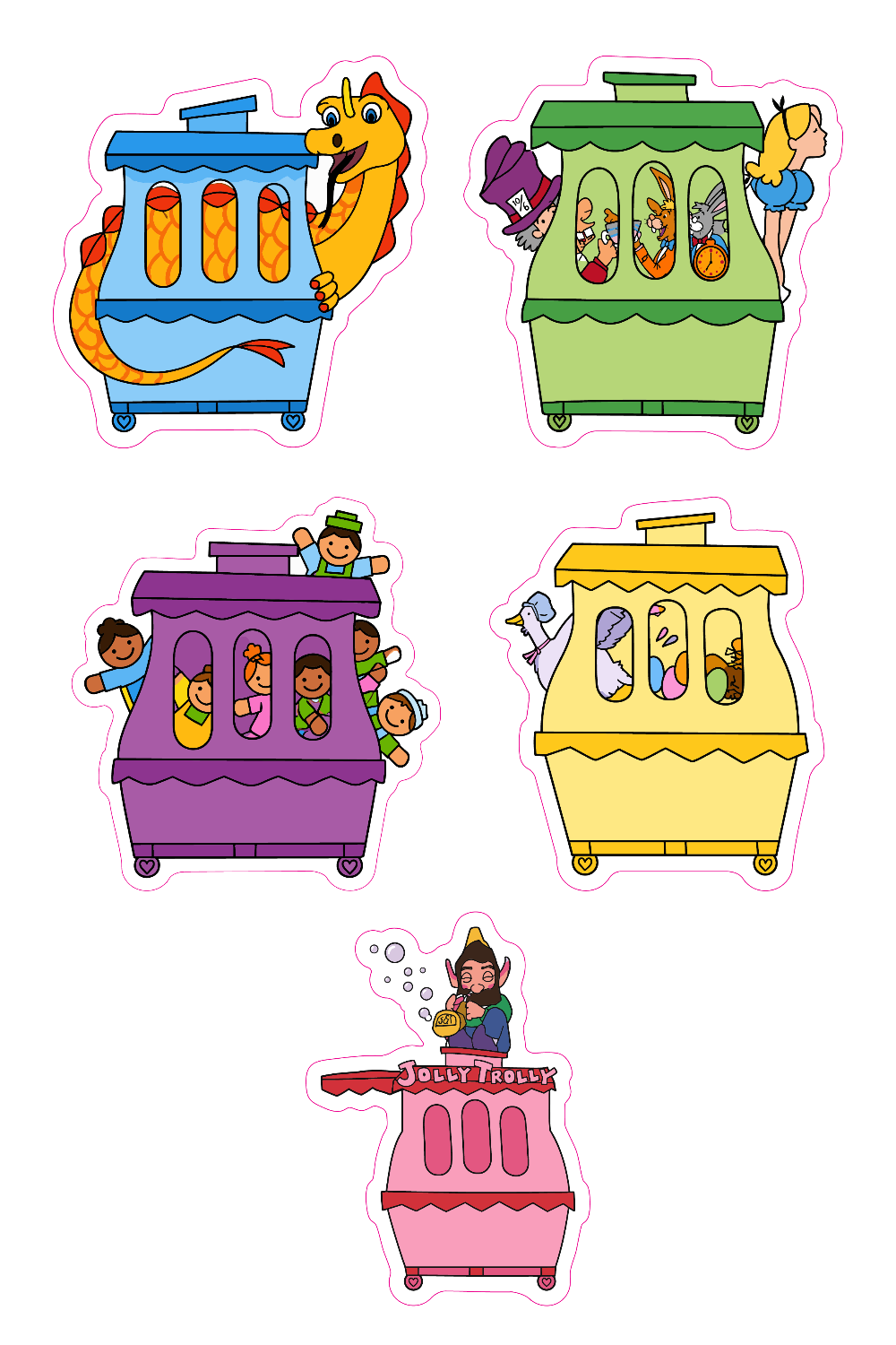 Fairyland Sticker Sheets