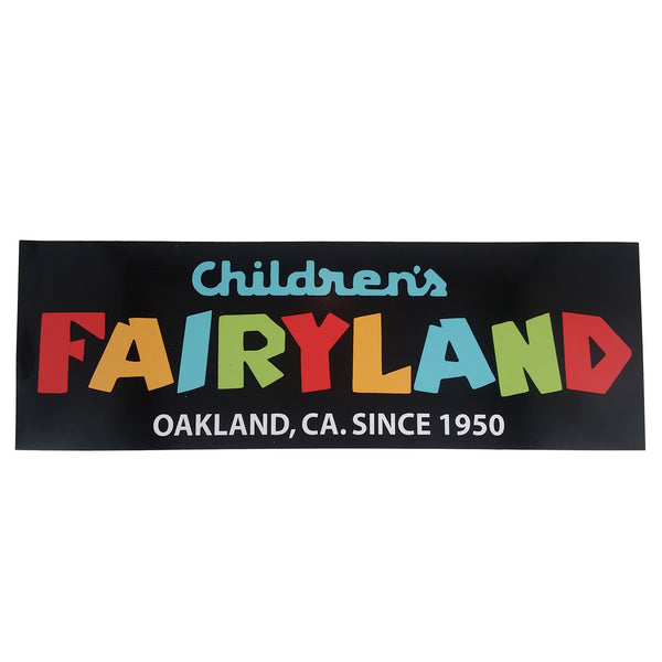 Children's Fairyland bumper sticker