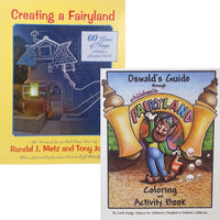 Fairyland History Book and Coloring Book combo