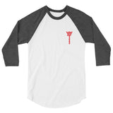 Magic Key (red) 3/4 sleeve raglan shirt