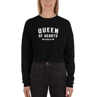 Queen of Hearts Crop Sweatshirt